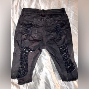 Fashion nova jean shorts